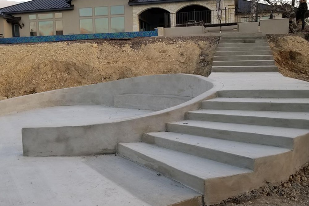 Concrete Stairway
